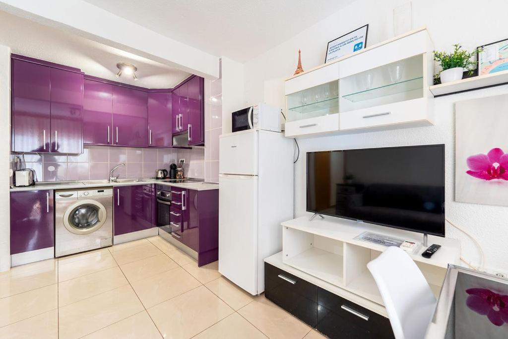 Apartamento En El Centro A Un Minuto De La Playa بينايدورم المظهر الخارجي الصورة