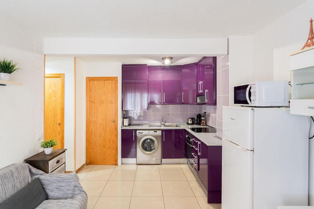 Apartamento En El Centro A Un Minuto De La Playa بينايدورم المظهر الخارجي الصورة