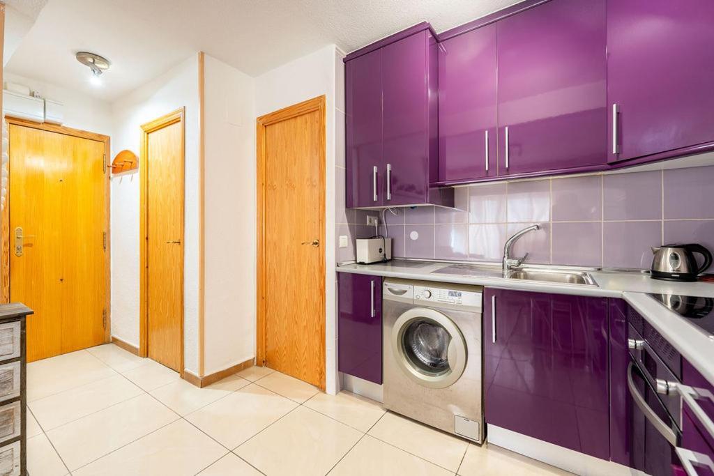 Apartamento En El Centro A Un Minuto De La Playa بينايدورم المظهر الخارجي الصورة